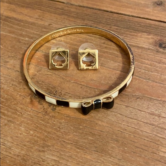 Kate Spade bracelet & earring set - Picture 2 of 3